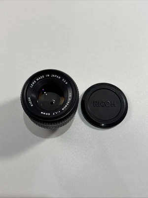 Lente Prime Estándar Ricoh XR Rikenon 50 mm f/1,4 (PK) Foto 1 de 3