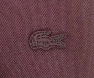 Mens Lacoste Burgundy Paris Stretch Pique Cotton Polo FR7 US XXL - Picture 1 of 7
