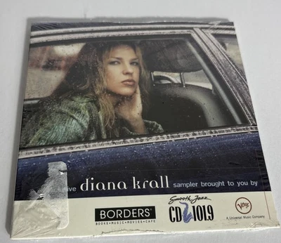 New Sealed, EP CD DIANA KRALL Borders / Verve Promo Sampler / Smooth Jazz 101.9 Foto 1 de 2