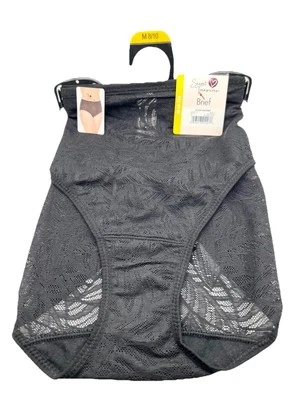 НОВЫЕ женские трусики Secret Treasures Black Leaf Lace размер M (8-10) средние - Изображение 1 из 4