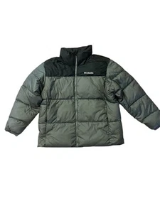 Columbia Puffect II Chaqueta Puffer Hombre Abrigo Aislante Ciudad Gris/Negro Talla XL - Imagen 1 de 10