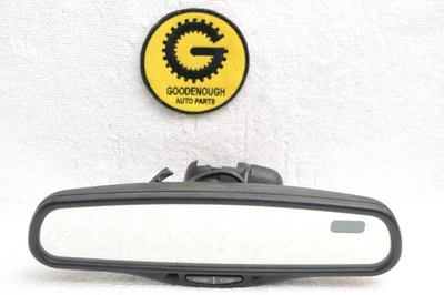 Silverado Tahoe Rear View Mirror Compass Temp Auto Dim Rearview OEM GNTX - Image 1 of 4