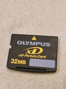 Olympus 32MB xD Picture Card For All XD Cameras Memory Card Olympus Fujifilm - Picture 1 of 2