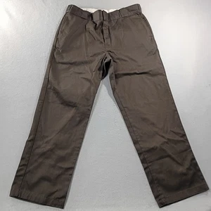 Dickies 874 Original Fit gerade braun khaki Hose Herren Größe tatsächlich 36 x 29 - Bild 1 von 8