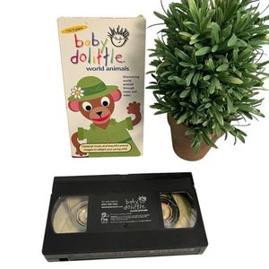 Baby Dolittle - World Animals (VHS, 2001, Artisan RARE VINTAGE - Imagen 1 de 5