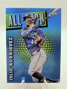 2025 Topps Chrome Baseball - All Etch CAE-15 - Julio Rodriguez - MARINERS - Bild 1 von 2
