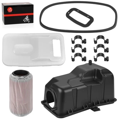 2001-2010 for Polaris Sportsman 500 4x4 HO Airbox Air Filter Box Lid w/Clips Kit - Image 1 of 4
