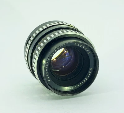 Carl Zeiss Jena Pancolar 50mm f/1.8 Zebra M42 Lens • Vintage Prime• Fast & Sharp - Image 1 of 4