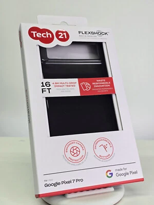 Tech21 EvoCheck Series Case for Google Pixel 7 Pro - Smokey Black - Image 1 of 4