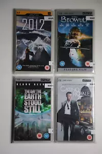 4 x Sony PSP UMD Films, - Picture 1 of 5