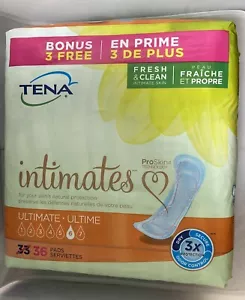 Almohadillas TENA Incontinence Intimate para mujer, Ultimate 36 almohadillas. Nivel 6 - Imagen 1 de 2