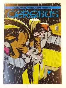 CEREBUS THE AARDVARK #14 FIRMADO POR DAVE SIM AARDVARK-VANAHEIM COMICS 1980 BUEN ESTADO 6,0 - Imagen 1 de 10
