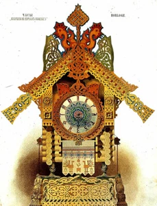 Victor A. Hartmann Hut Of Baba Yaga REALISM ART GICLEE PRINT FINE CANVAS - Picture 1 of 3