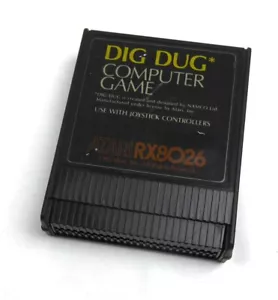 Modulo Atari 800 XL XE -- DIG DUG -- Carrello gioco - Foto 1 di 1