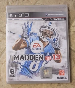 Madden NFL 13 (Sony PlayStation 3) Complete 2012 **BRAND NEW/SEALED** - Picture 1 of 3