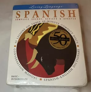 LIVING LANGUAGE - Living Language: Spanish - CD - NEW SEALED - Picture 1 of 2