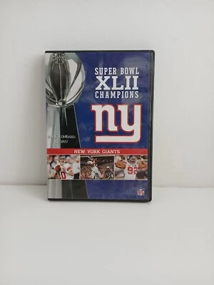 NFL Superbowl New York Giants Super Bowl XLII Champion American Football Dvd - Image 1 of 4