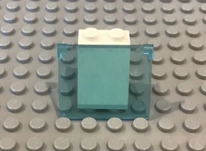 LEGO Part 60603 Light Blue Glass For Window 1x4x3 - Opening - Picture 1 of 1
