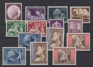 (WH23249) GERMAN REICH - 1941/42, SMALL COLLECTION, MNH, CV € 40,10, SEE SCAN - Picture 1 of 1