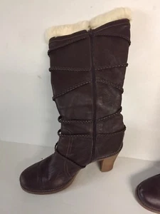 BCBG Girls women's mid calf boots size 10 M Tum Calf Soleil - Picture 1 of 7
