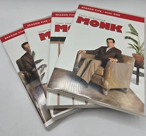 Monk komplette fünfte Staffel - 4 DVDs mit Tony Shalhoub - Bild 1 von 6