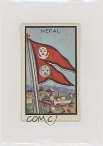 1963 Topps Midgee Flags Nepal #61 0l1
