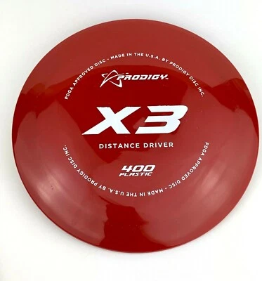 Prodigy Disc X3 400 Distance Driver 170-174g - Pick Your Color - Image 1 of 2