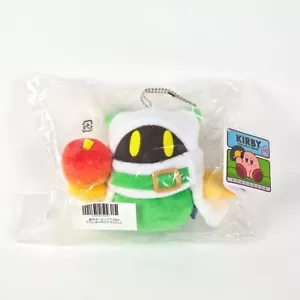 Llavero de peluche Kirby of the Stars Pupu Train Shopkeeper Mahoroa de Japón usado - Imagen 1 de 4