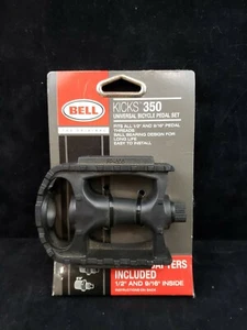Bell Kicks 350 set pedali bici universale cuscinetto a sfera adatto 1/2 e 9/16 NUOVO - Foto 1 di 4