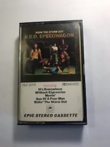REO Speedwagon Cassette Ridin The Storm Out 1973 CBS Epic - Picture 1 of 1