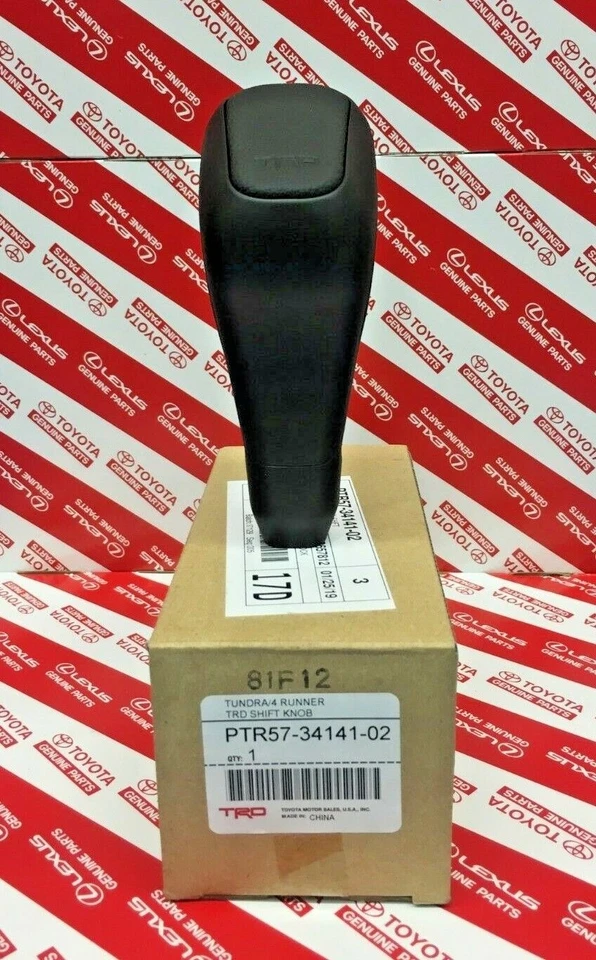 FOR 2012-2023 4RUNNER & 2014-2021 TUNDRA BLACK TRD PRO SHIFT KNOB PTR57-34141-02 Foto 1 de 4