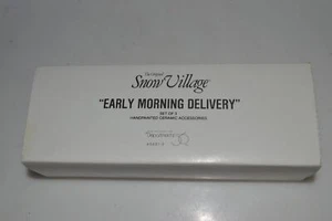 *RB* Department 56 Snow Village Early Morning Delivery #5431-3 (PVR56) - Picture 1 of 2