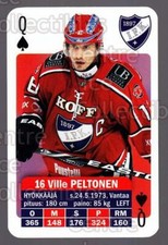 2013-14 Finnish SM LIIGA Playing Card #51 Ville Peltonen