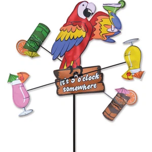 Ala de remolino de viento estacada Island Parrot 12" giratorio 15...PR 21898 - Imagen 1 de 1