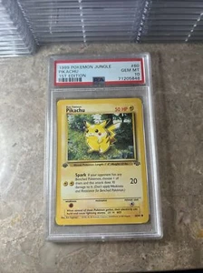 1999 Pokémon Game Jungle PIKACHU 1st Edition GEM MINT 10! 🤩 - Picture 1 of 2