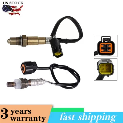 Sensor de oxígeno arriba y abajo 2 piezas para Hyundai Elantra 2001-2006 y Kia Sportage 2005-10 Foto 1 de 4