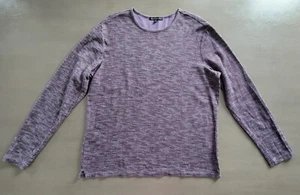 Robert Barakett T-Shirt Herren Lila Freizeit Langarm Baumwolle Stretch XL - Bild 1 von 10