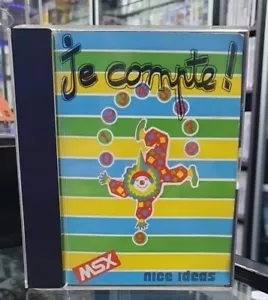 JE COMPTE ! CASSETTE K7 pour MSX. - Imagen 1 de 3