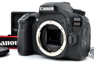 [Near Mint sc:12311 (12%)] Canon EOS 80D 24.2MP DSLR Body APS-C from Japan #2582 - Image 1 of 4