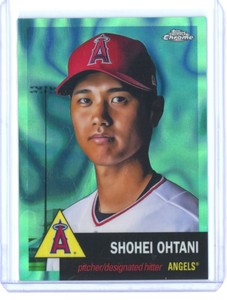 2022 SHOHEI OHTANI TOPPS CHROME PLATINUM ANNIVERSARY #1 AQUA LAVA #ED 170/299!!