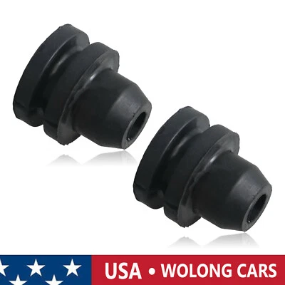 2pcs Rubber Radiator Mount Bushings Lower for Nissan Pathfinder 1996-2006 Stock - Image 1 of 4