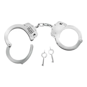 Handschellen Perfecta HC500 Carbon, Doppelverschluss-Mechanismus, Polizei - Bild 1 von 2