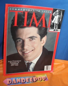 Time Commemorative Issue JFK Kennedy Jr Magazine Back Issue July 26 1999 - Picture 1 of 4