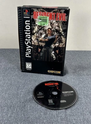 Resident Evil 1 Long box For PlayStation 1 NO INSERTS! Tested and working - Image 1 of 4