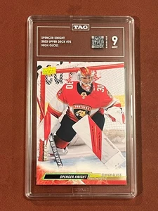 Spencer Knight High Gloss 01/10 Tag 9 (931) 2022-23 Upper Deck #75 - Bild 1 von 2