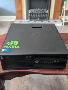 HP SFF Windows 11 Gaming PC - Xeon 4c/8t, Nvidia P620, 16GB, 250GB SSD+1TB HDD.. - Picture 1 of 6