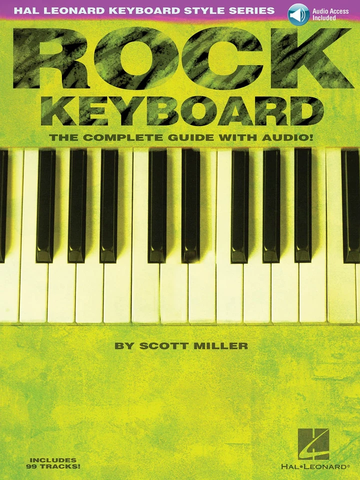 Rock Keyboard Hal Leonard Style Learn to Play Piano Lessons Book Online Audio - Image 1 of 1
