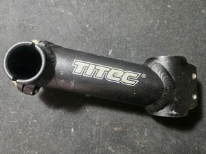 Titec 135mm 1 1/8" 10 Degree Threadless Black Stem - UK 100% SELLER - Picture 1 of 3