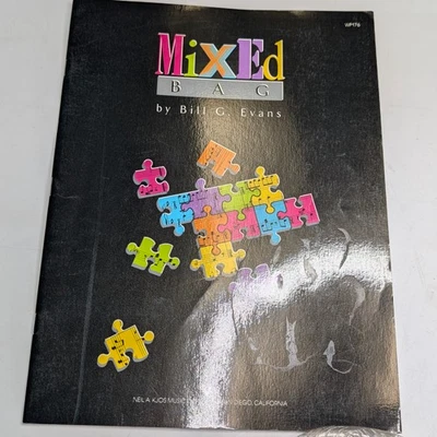 Mixed Bag Piano Sheet Music Book Bill G Evans Kjos Contemporary Solos F2 - Image 1 of 4