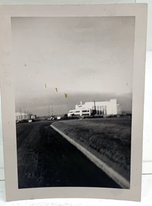 VTG Denver Colorado Airport 1948 Black White Photograph 4.5" - Picture 1 of 2